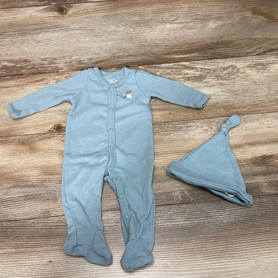 Sterling Baby 2pc Sleeper & Hat sz 3m - Me 'n Mommy To Be