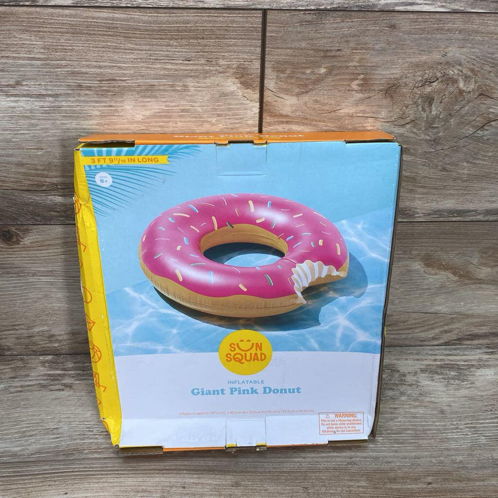 NEW Sun Squad Strawberry Donut Pool Float - Me 'n Mommy To Be