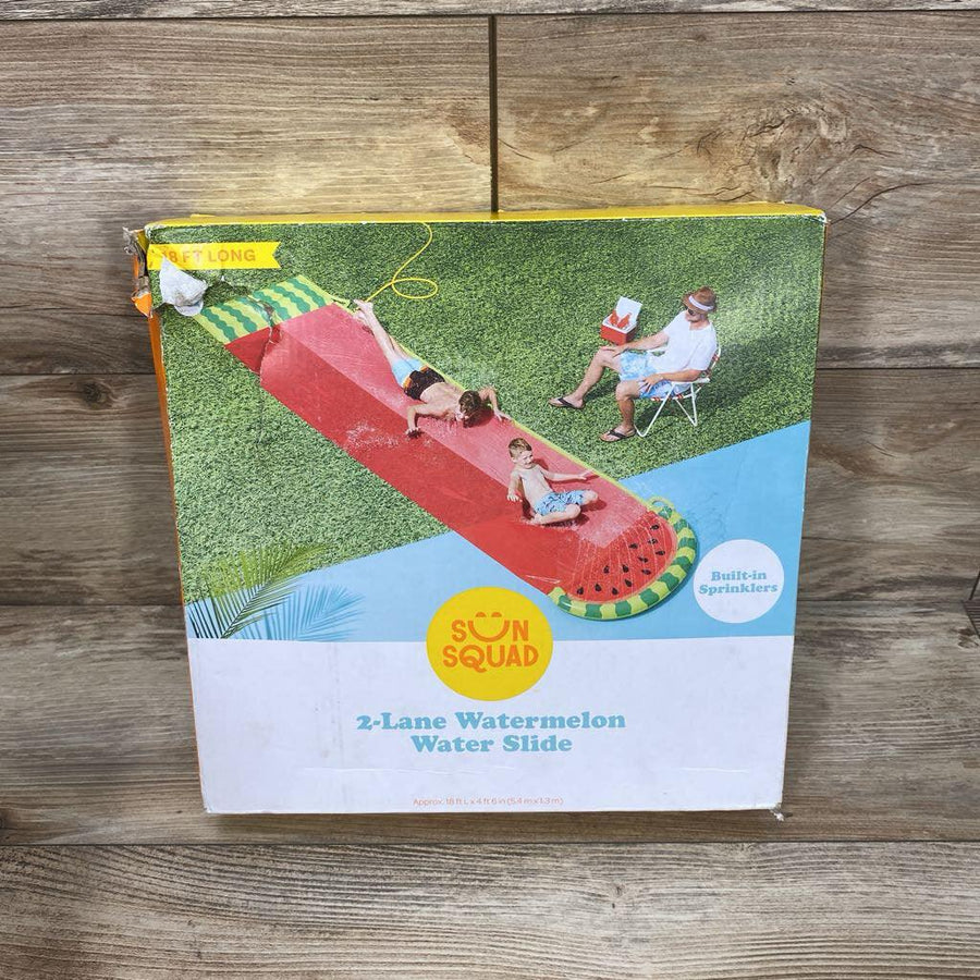 NEW Sun Squad Watermelon Water Slide - Me 'n Mommy To Be