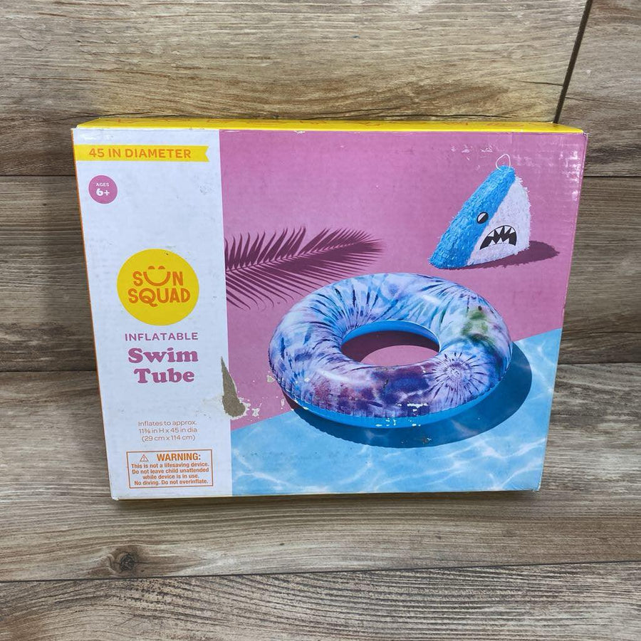 NEW Sun Squad Tie Dye Swim Tube - Me 'n Mommy To Be