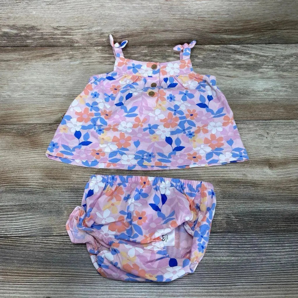 Carter's 2pc Floral Top & Bloomers sz 6m - Me 'n Mommy To Be