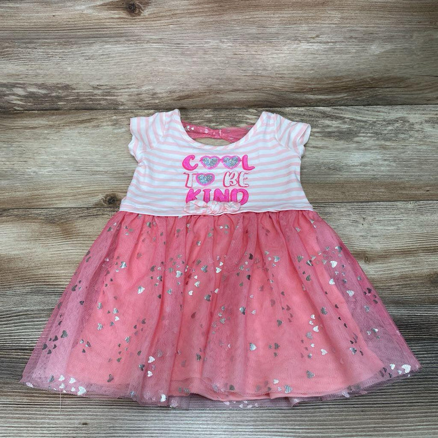 Young Hearts Cool To Be Kind Tulle Dress sz 12m - Me 'n Mommy To Be