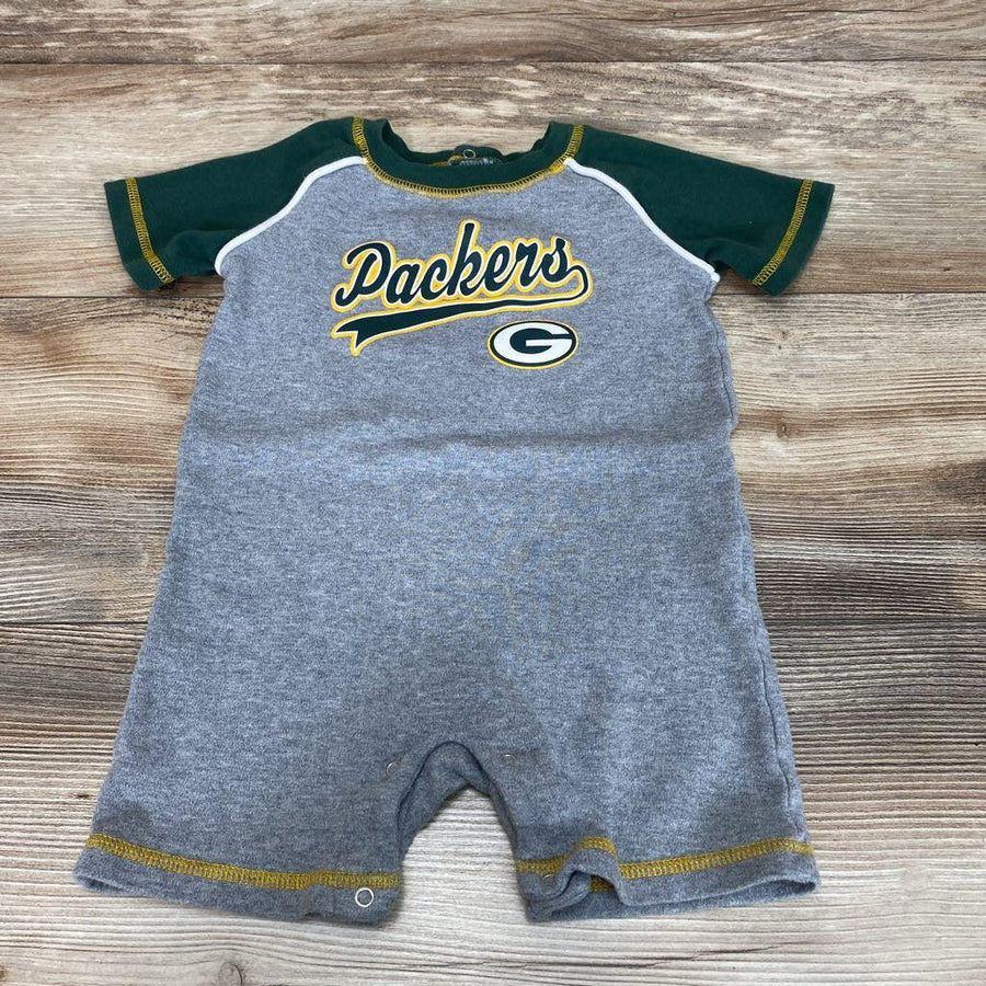 NFL Team Packers Shortie Romper sz 18m - Me 'n Mommy To Be