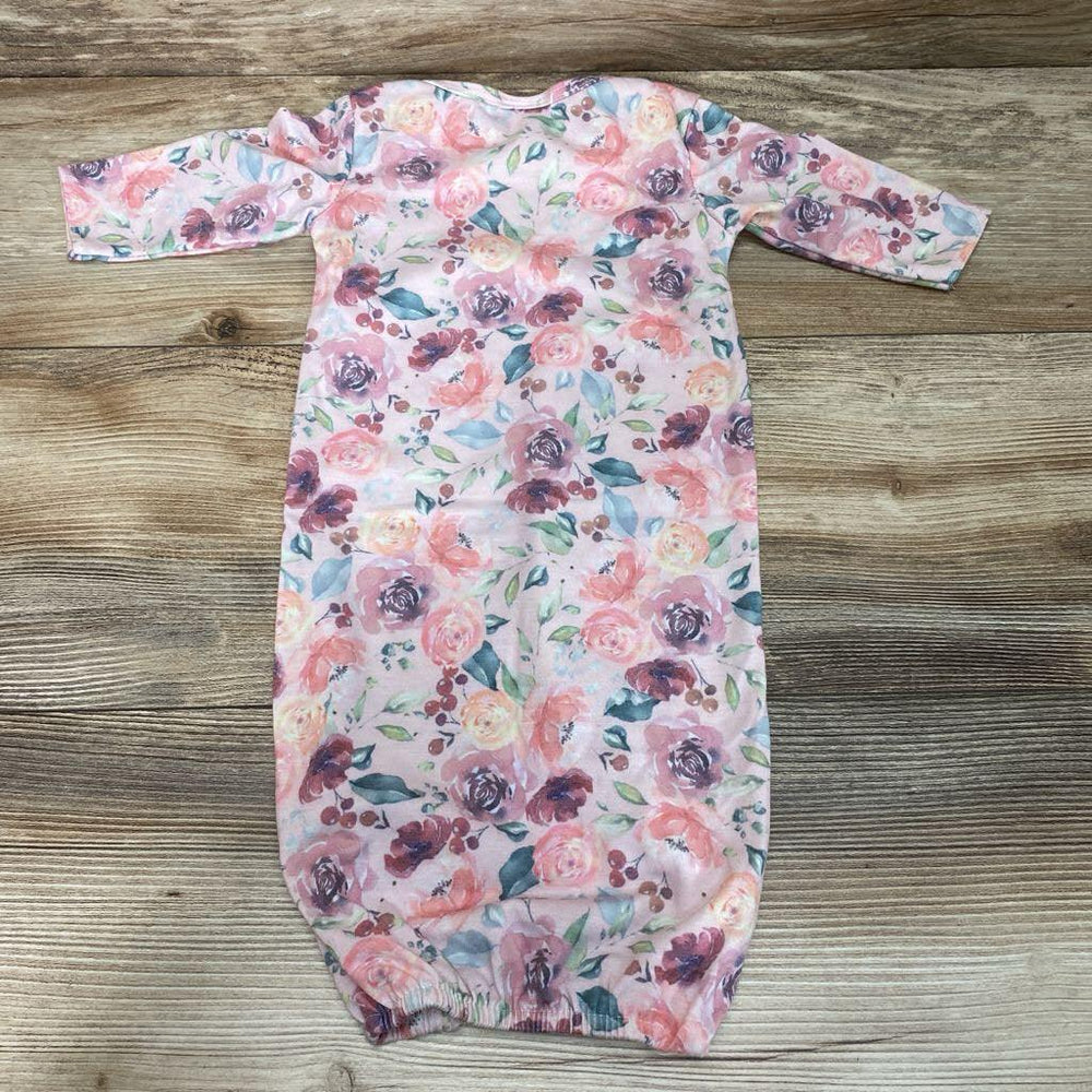Angel Face Floral Gown sz NB - Me 'n Mommy To Be