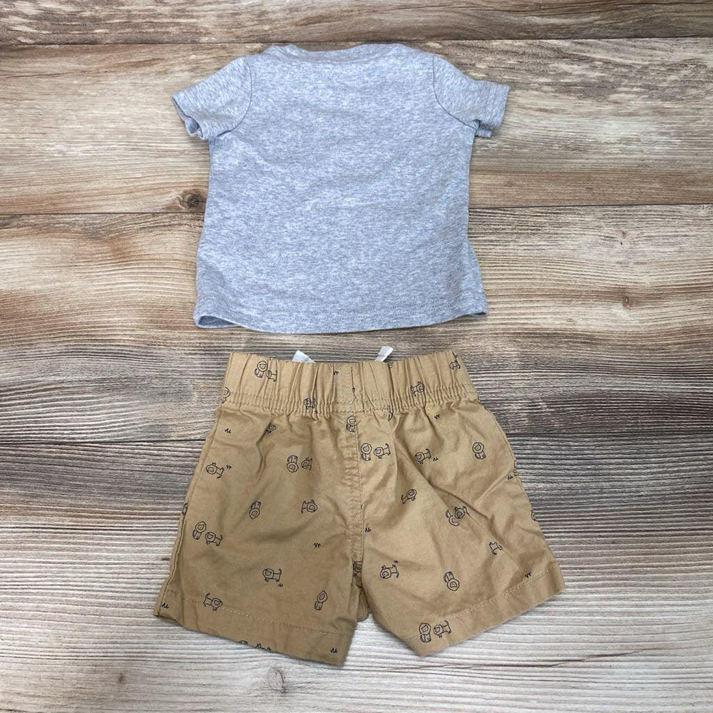 Just One You 2pc Lion Shirt & Shorts sz 3m - Me 'n Mommy To Be