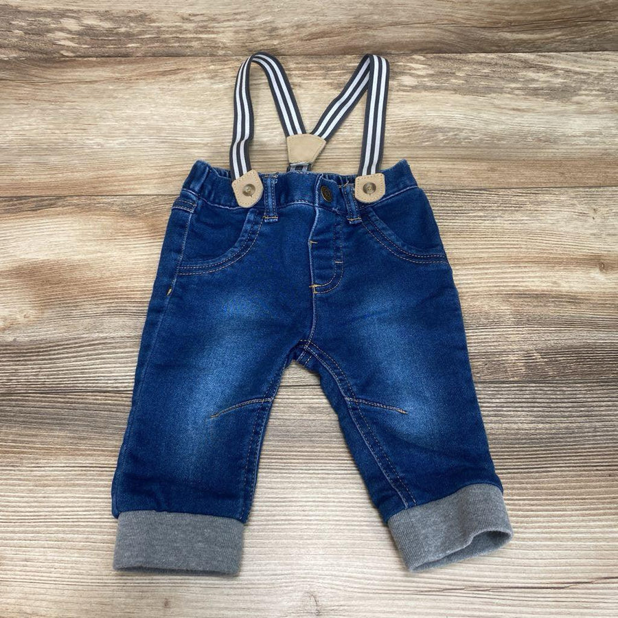 Cat & Jack Suspender Jeans sz 3-6m - Me 'n Mommy To Be