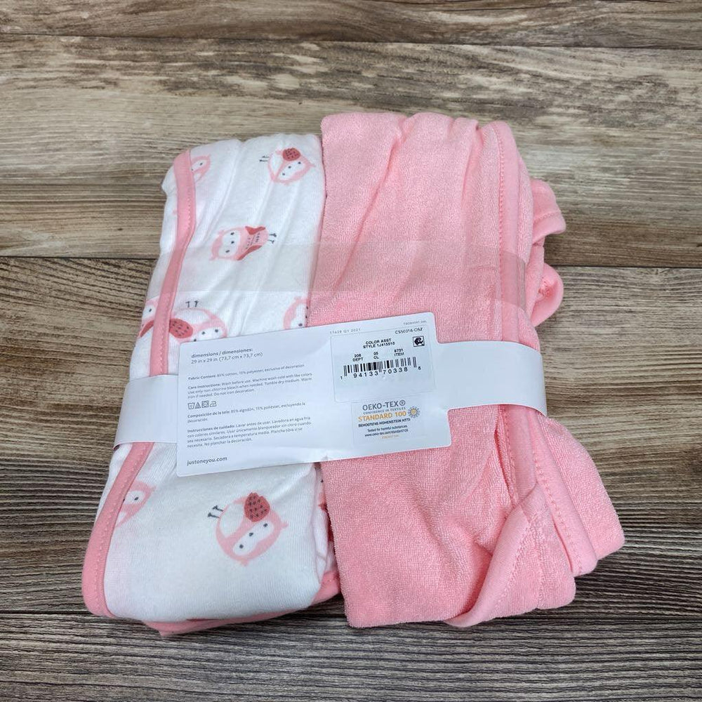 NEW Just One You Owl Hooded Towel Set - Me 'n Mommy To Be