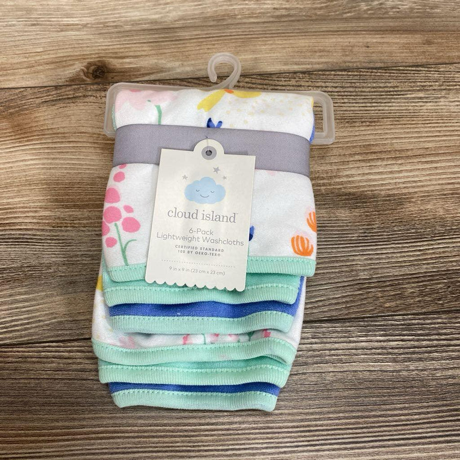 NEW 6Pk Infant Lightweight Washcloths - Me 'n Mommy To Be