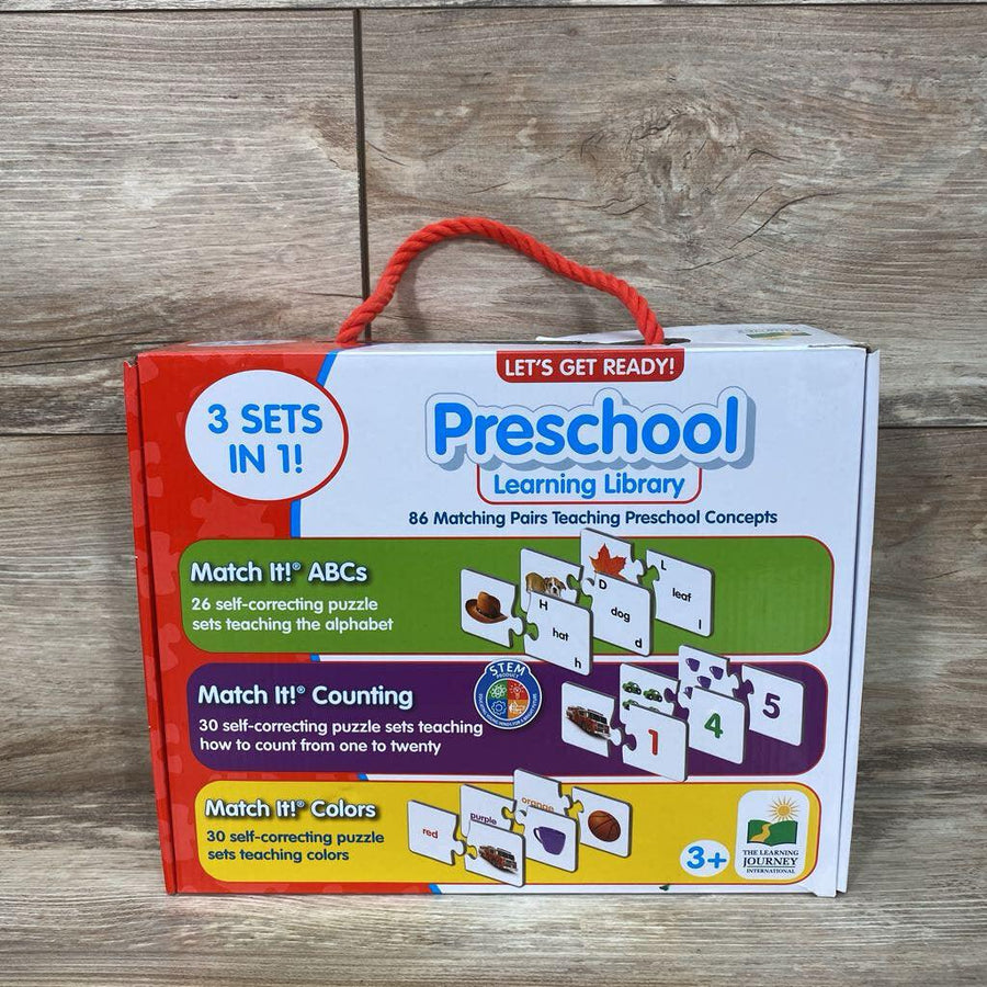 NEW The Learning Journey Learning Library Preschool 3 Sets In 1 - Me 'n Mommy To Be