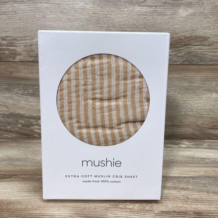 NEW Mushie Extra Soft Muslin Crib Fitted Sheet - Me 'n Mommy To Be