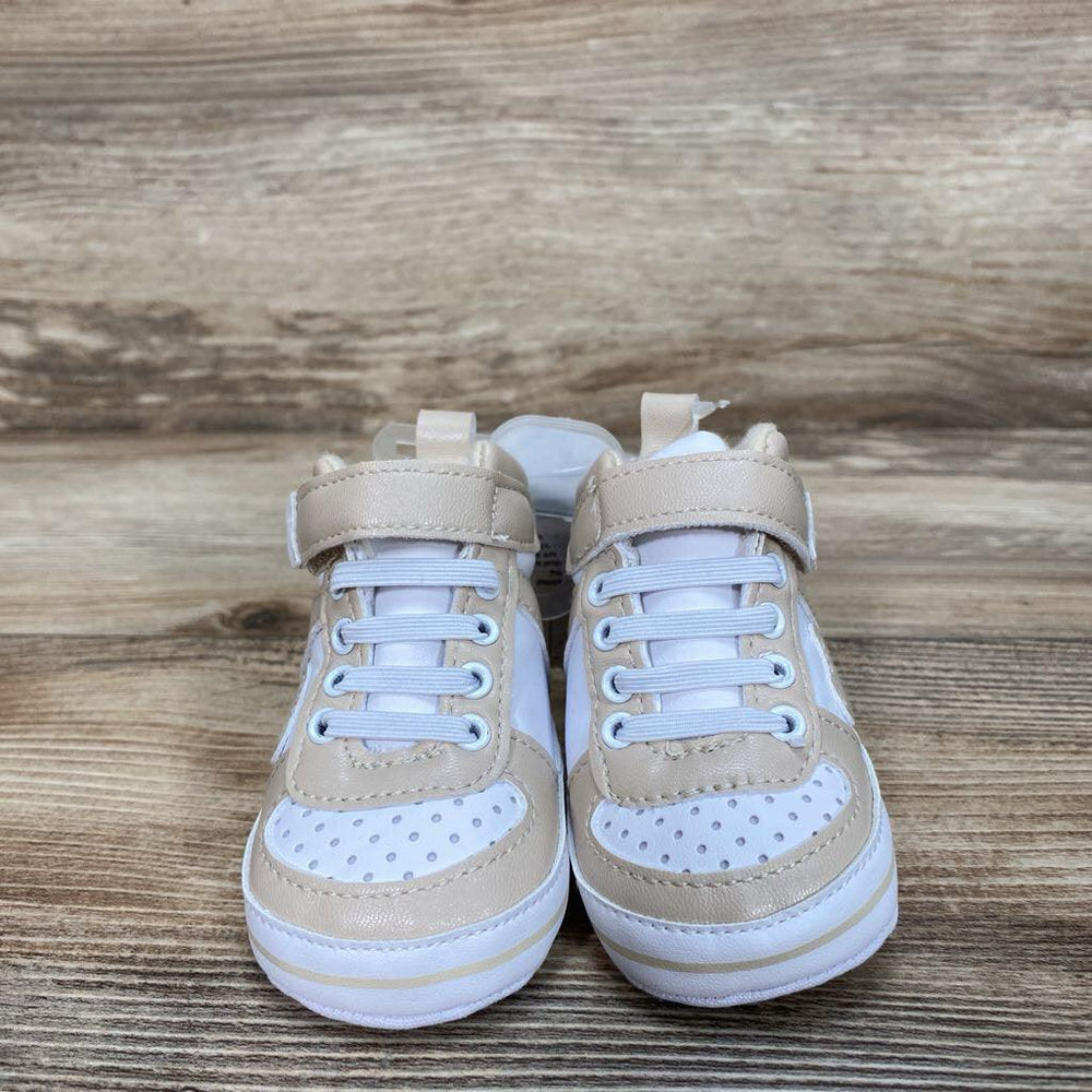 NEW First Steps Soft Sole High Top Shoes sz 0-3 - Me 'n Mommy To Be