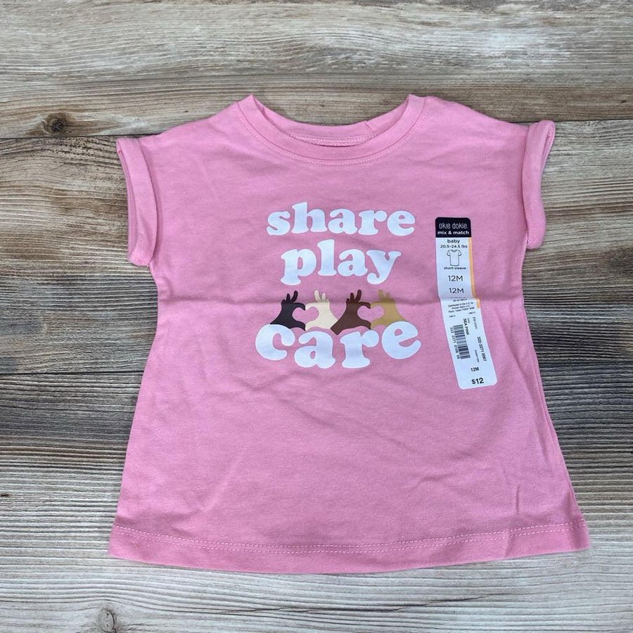 NEW Okie Dokie Share Play Care Shirt sz 12m - Me 'n Mommy To Be