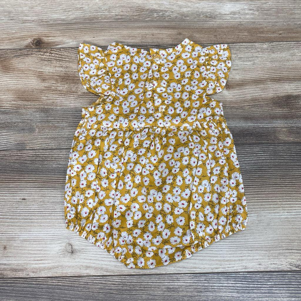 NEW Field Of Lillies Floral Romper sz 3-6m - Me 'n Mommy To Be