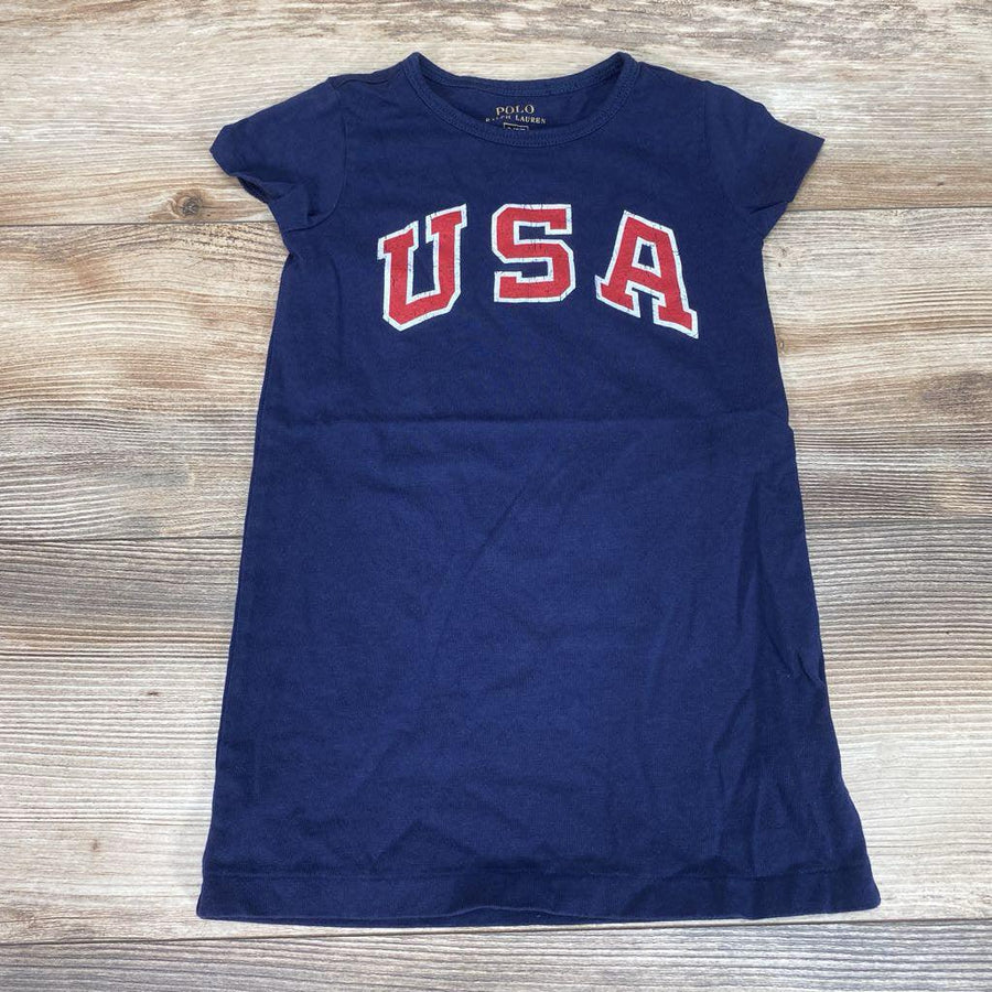 Ralph Lauren USA T-Shirt Dress sz 3T - Me 'n Mommy To Be