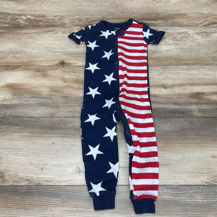 Children's Place Stars & Stripes Sleep Romper sz 12-18m - Me 'n Mommy To Be