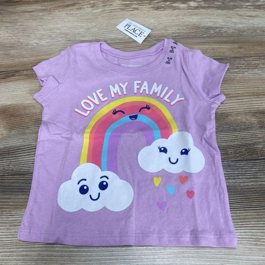 NEW Children's Place Love My Family Shirt sz 18-24m - Me 'n Mommy To Be
