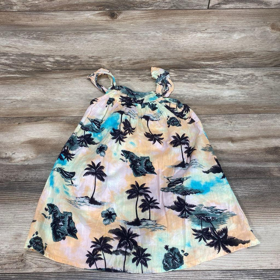 Old Navy Sleeveless Tropical Dress sz 3T - Me 'n Mommy To Be