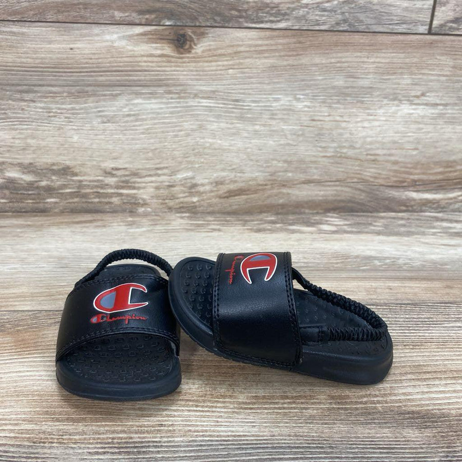 Champion IPO Slide Sandals sz 5c - Me 'n Mommy To Be