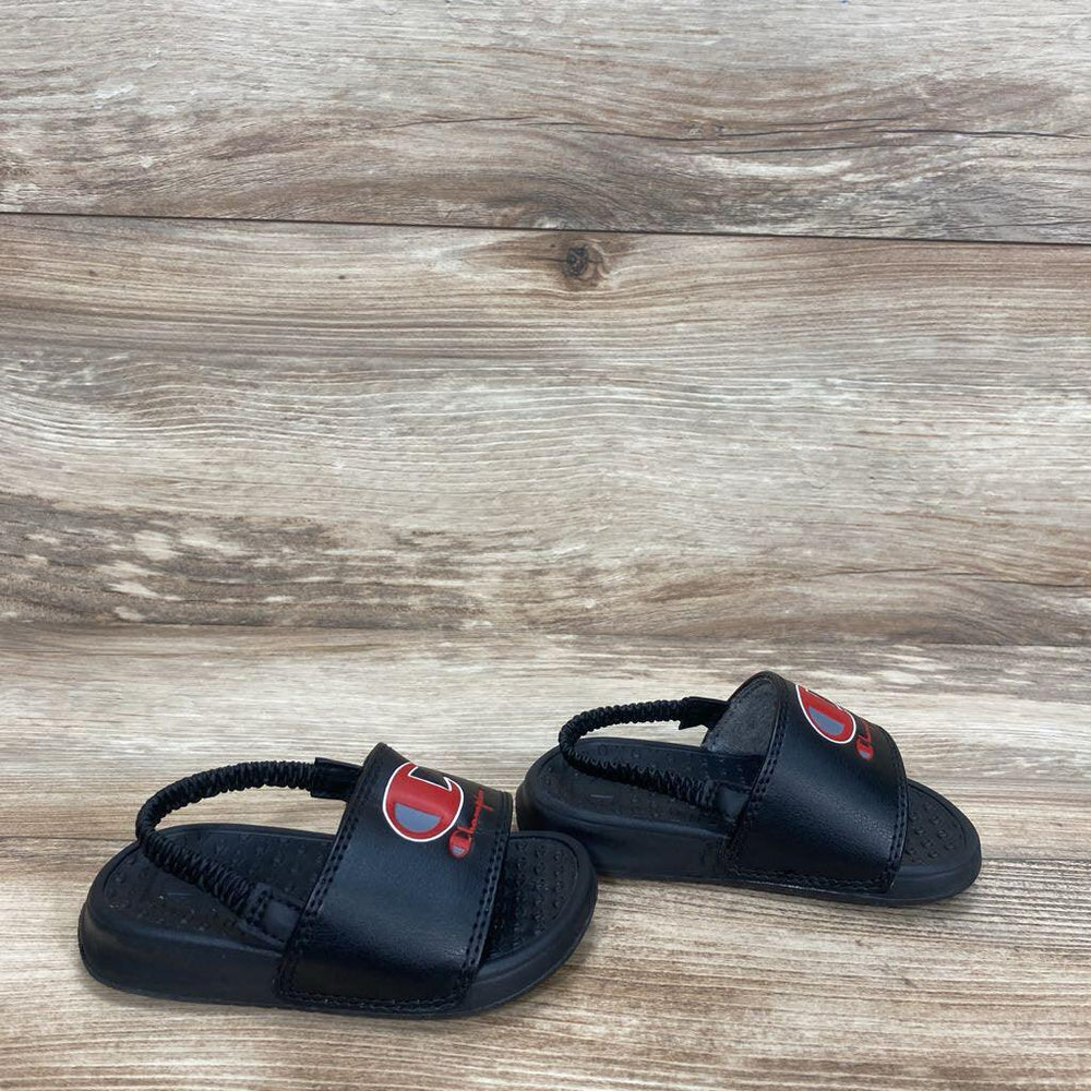 Champion IPO Slide Sandals sz 5c - Me 'n Mommy To Be