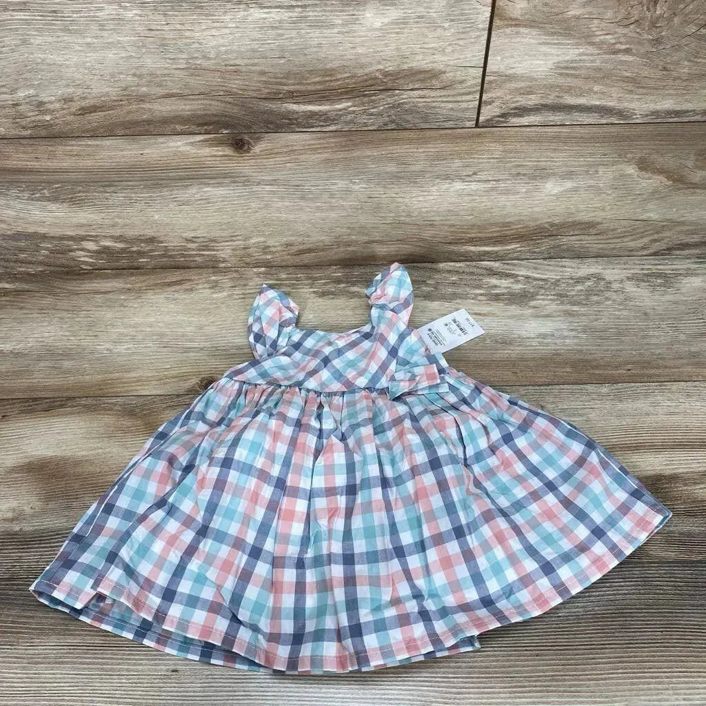 NEW Just One You 2pc Plaid Dress & Bloomers sz 9m - Me 'n Mommy To Be