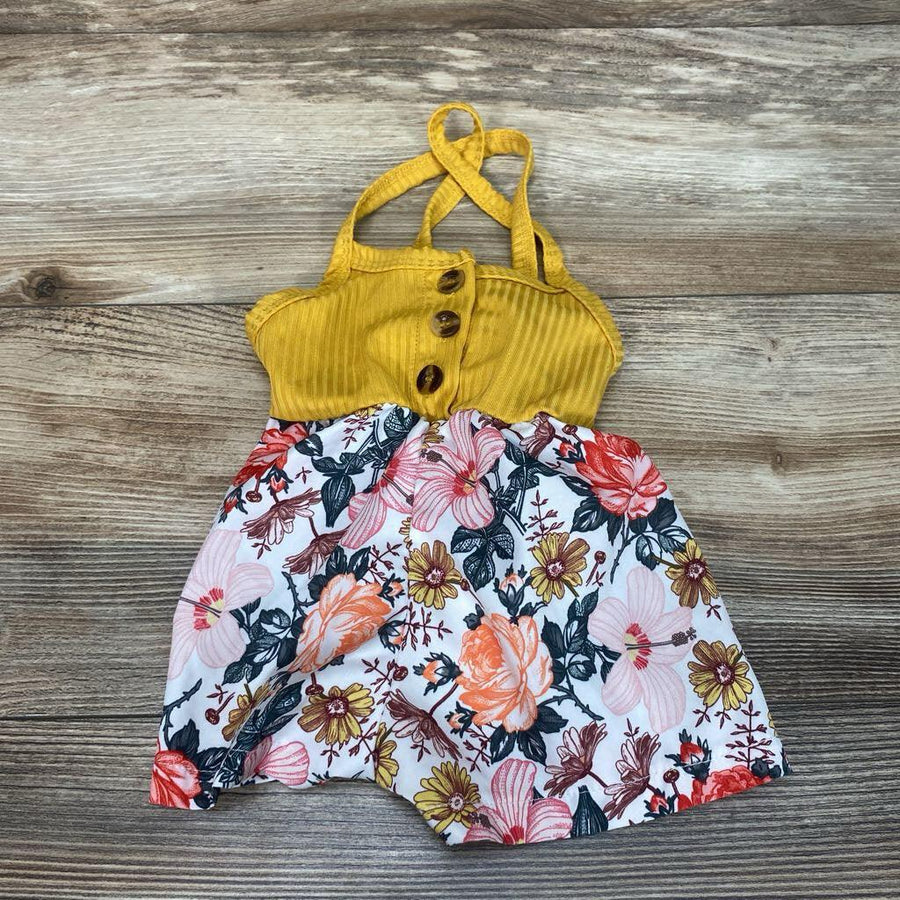 Shein Floral Romper sz 3m - Me 'n Mommy To Be
