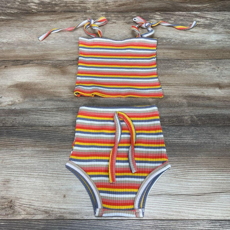 2pc Striped Top & Bloomers sz 12-18m - Me 'n Mommy To Be