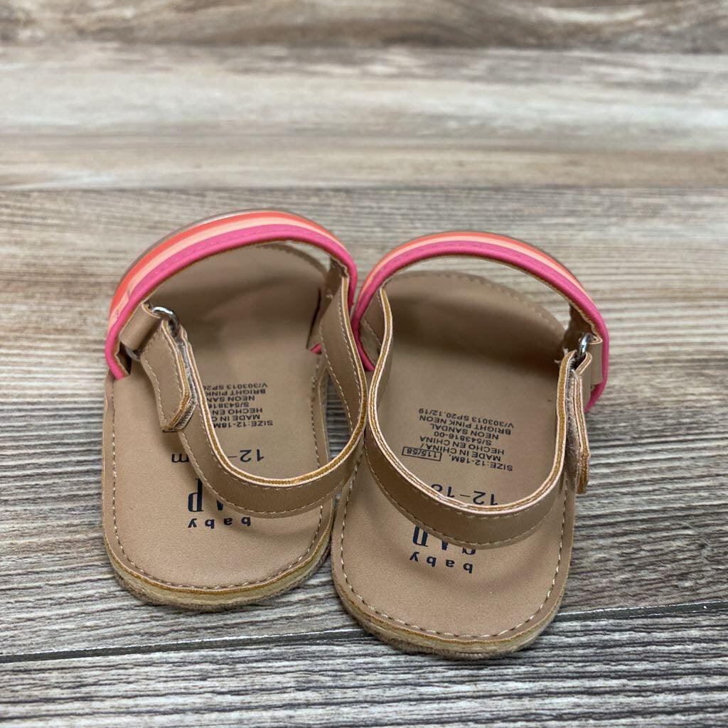 Baby Gap Baby Neon Sandals - Me 'n Mommy To Be