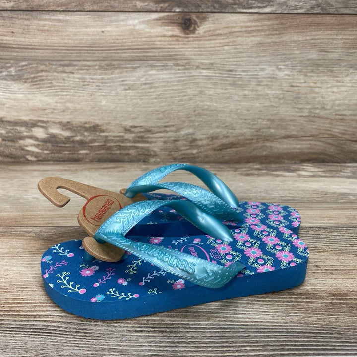 NEW Havaianas Floral Flip Flops sz 11/12c - Me 'n Mommy To Be
