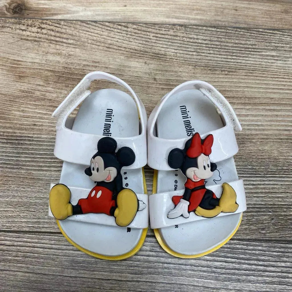 Mini Melissa x Disney Minnie & Mickey Sandals sz 5c - Me 'n Mommy To Be