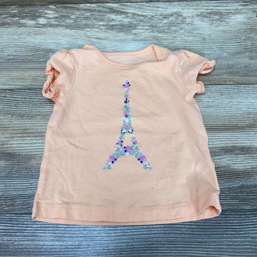 Carter's Eiffel Tower Shirt sz 9m - Me 'n Mommy To Be