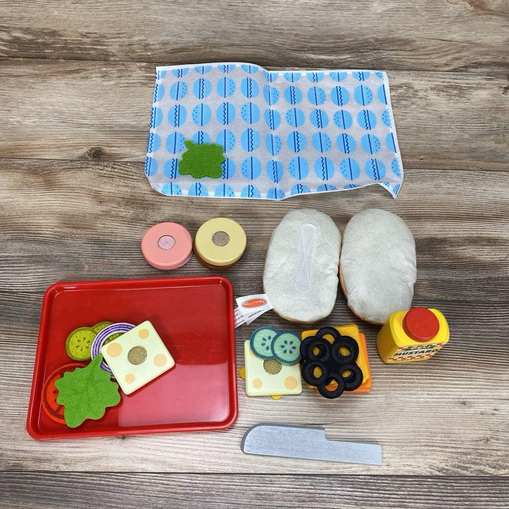 Melissa & Doug Slice & Stack Sandwich Counter - Me 'n Mommy To Be