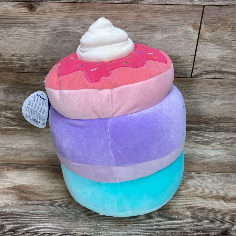 NEW Squishmallows 14" Peony Unicorn Pancakes With Whipped Cream - Me 'n Mommy To Be