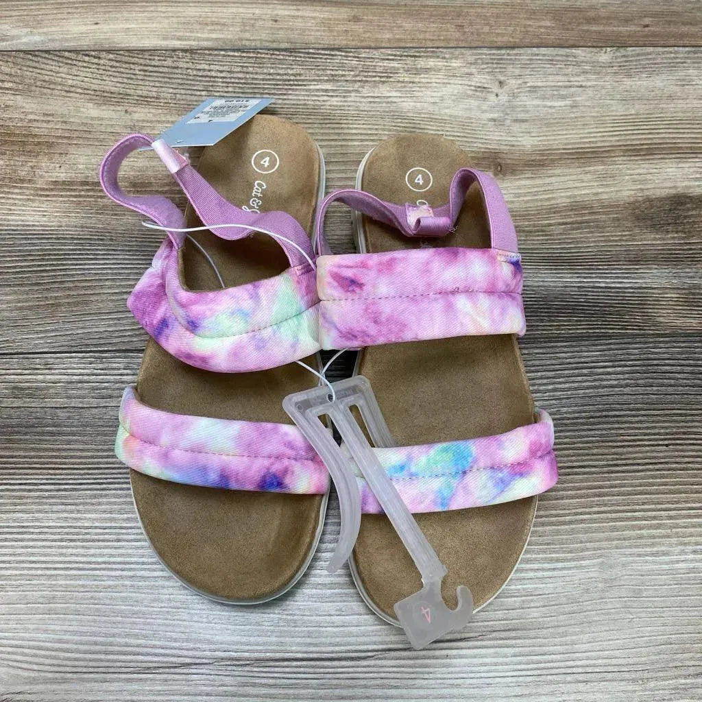 NEW Cat & Jack Hazel Slip-On Sandals sz 4Y - Me 'n Mommy To Be