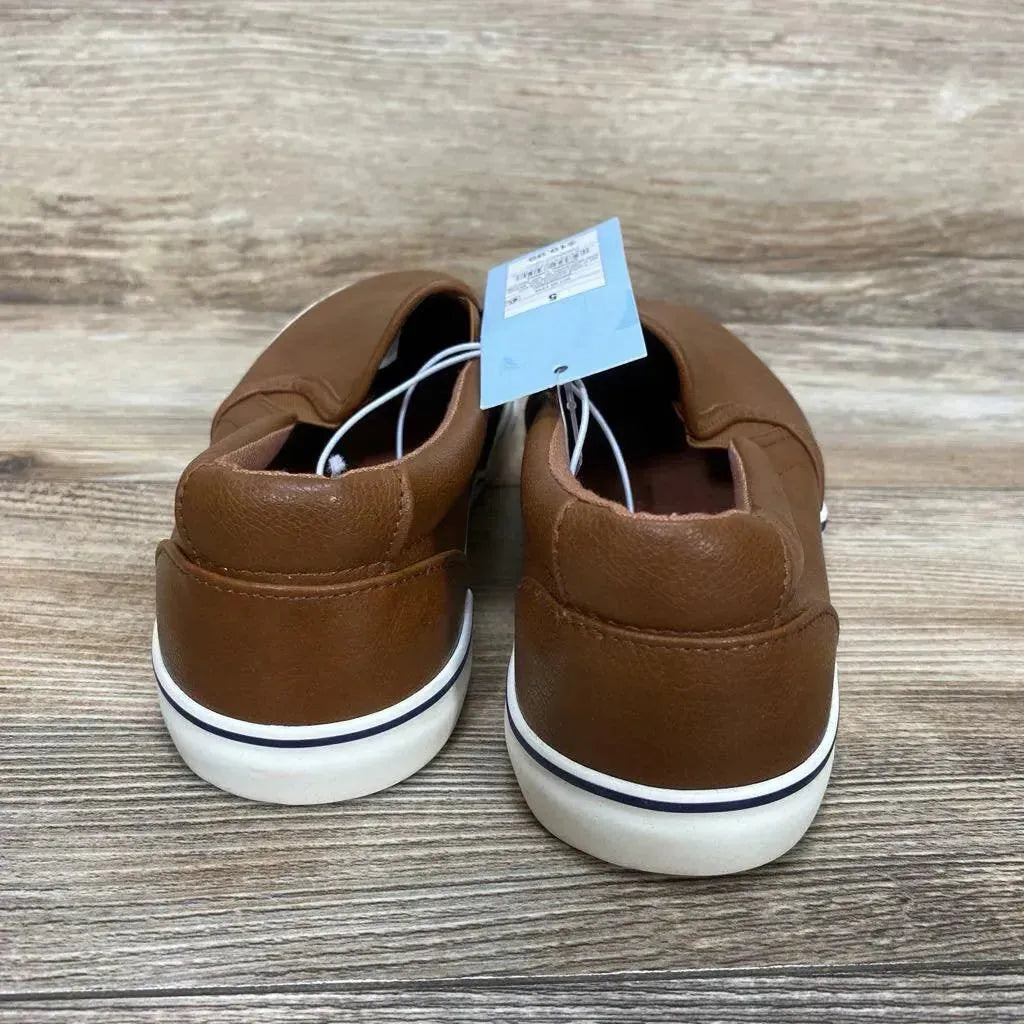 NEW Cat & Jack Enzo Slip-On Sneakers sz 5Y - Me 'n Mommy To Be