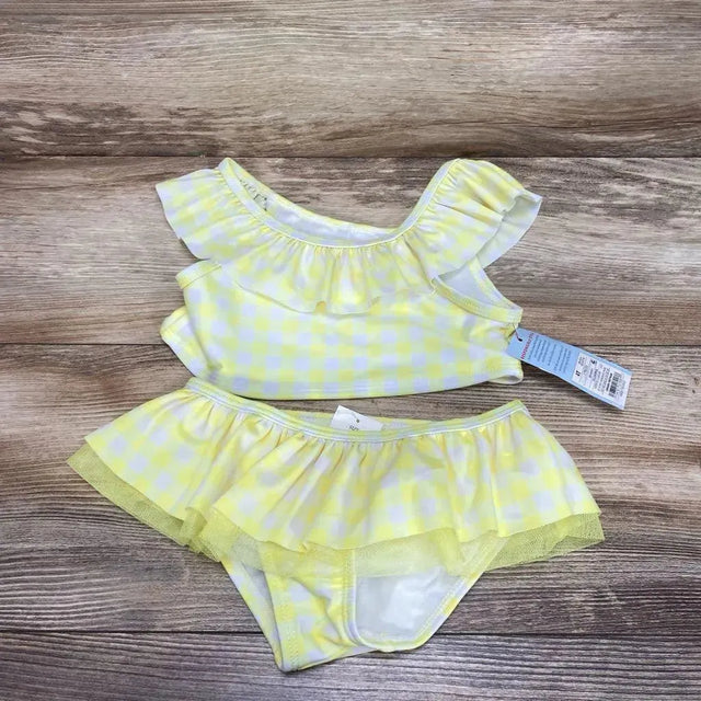 NEW Cat & Jack 2pc Gingham Bikini Set sz 4T - Me 'n Mommy To Be