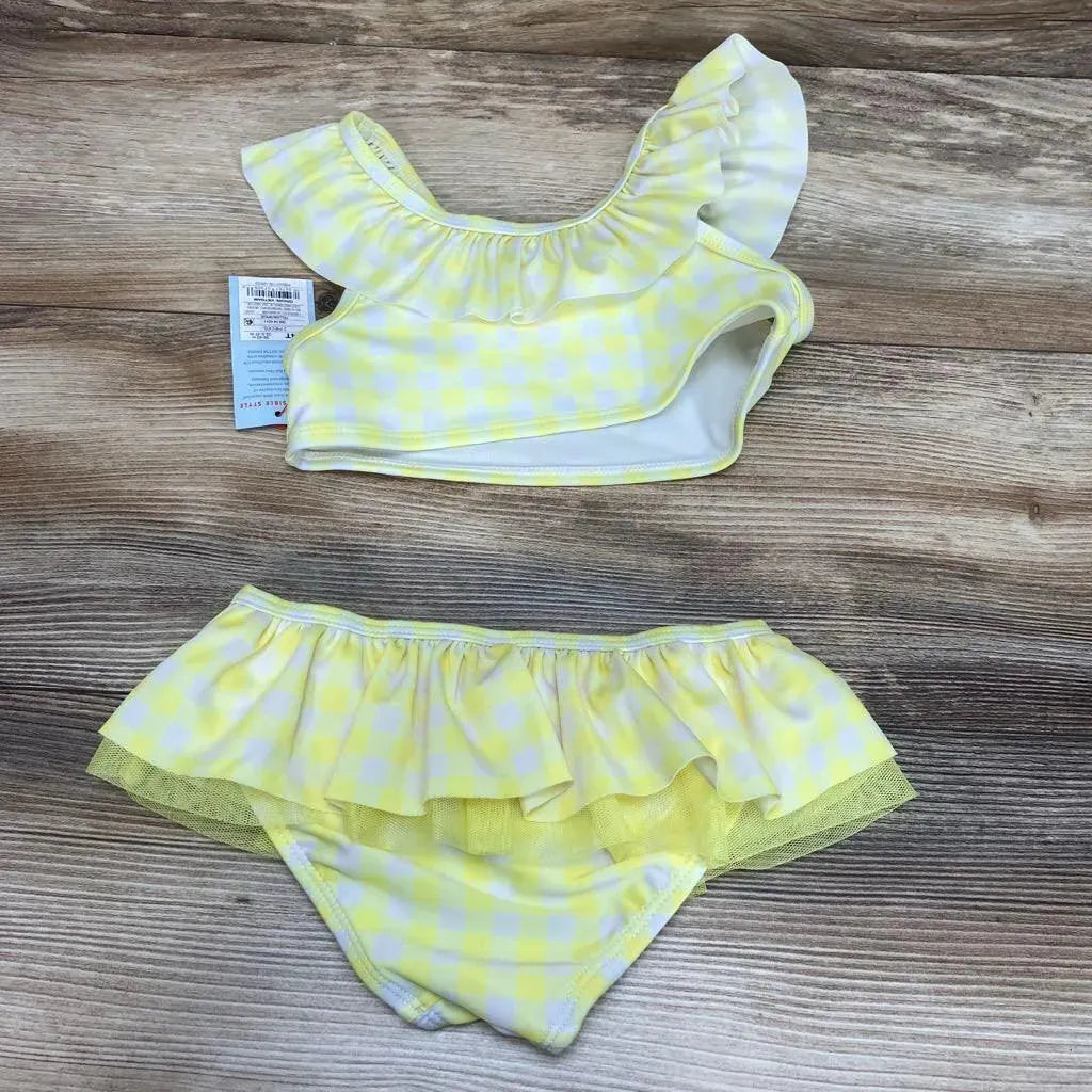 NEW Cat & Jack 2pc Gingham Bikini Set sz 4T - Me 'n Mommy To Be