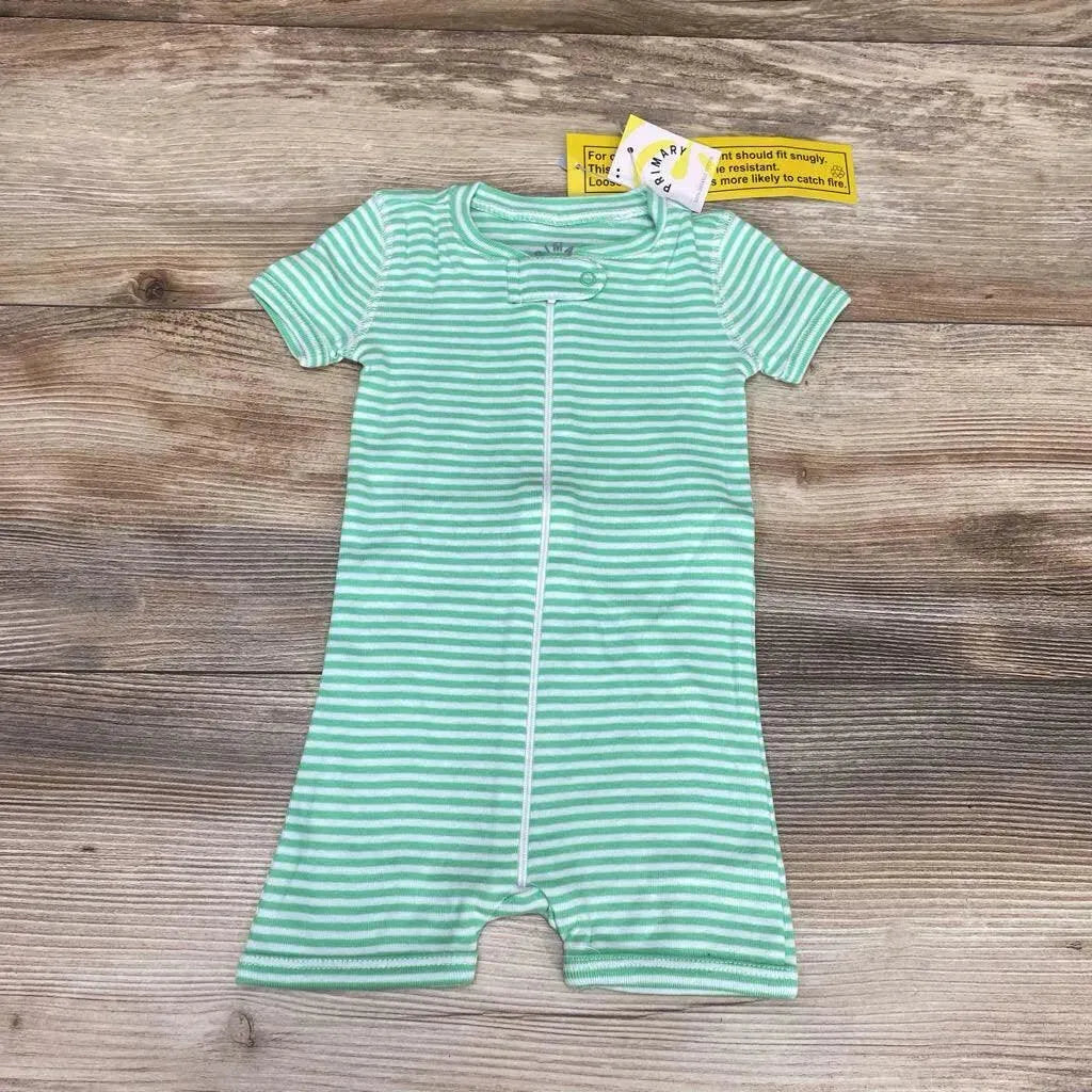 NEW Primary Organic Striped Sleep Romper sz 3-6m - Me 'n Mommy To Be