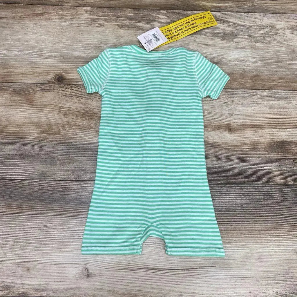 NEW Primary Organic Striped Sleep Romper sz 3-6m - Me 'n Mommy To Be
