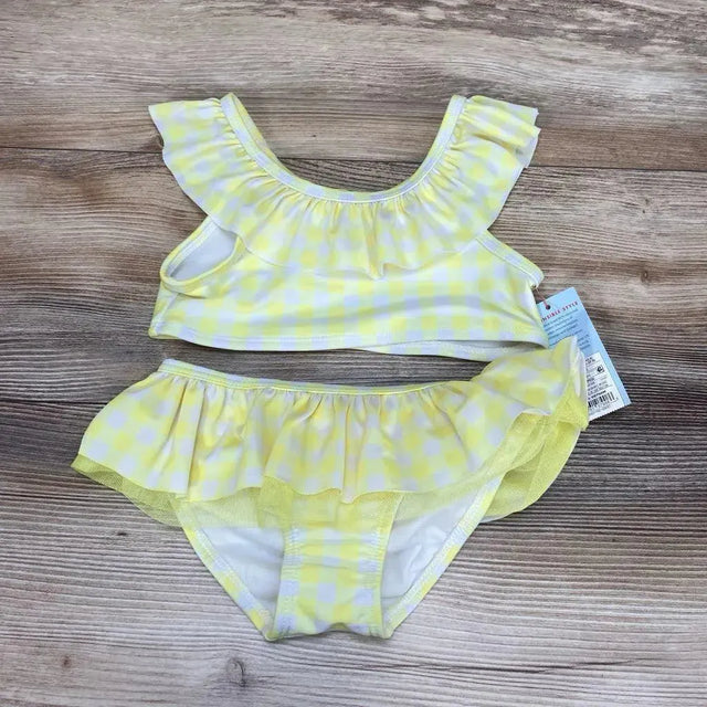 NEW Cat & Jack 2pc Gingham Bikini Set sz 4T - Me 'n Mommy To Be