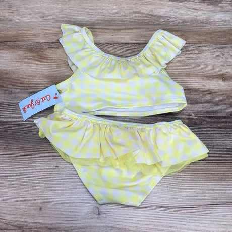 NEW Cat & Jack 2pc Gingham Bikini Set sz 4T - Me 'n Mommy To Be