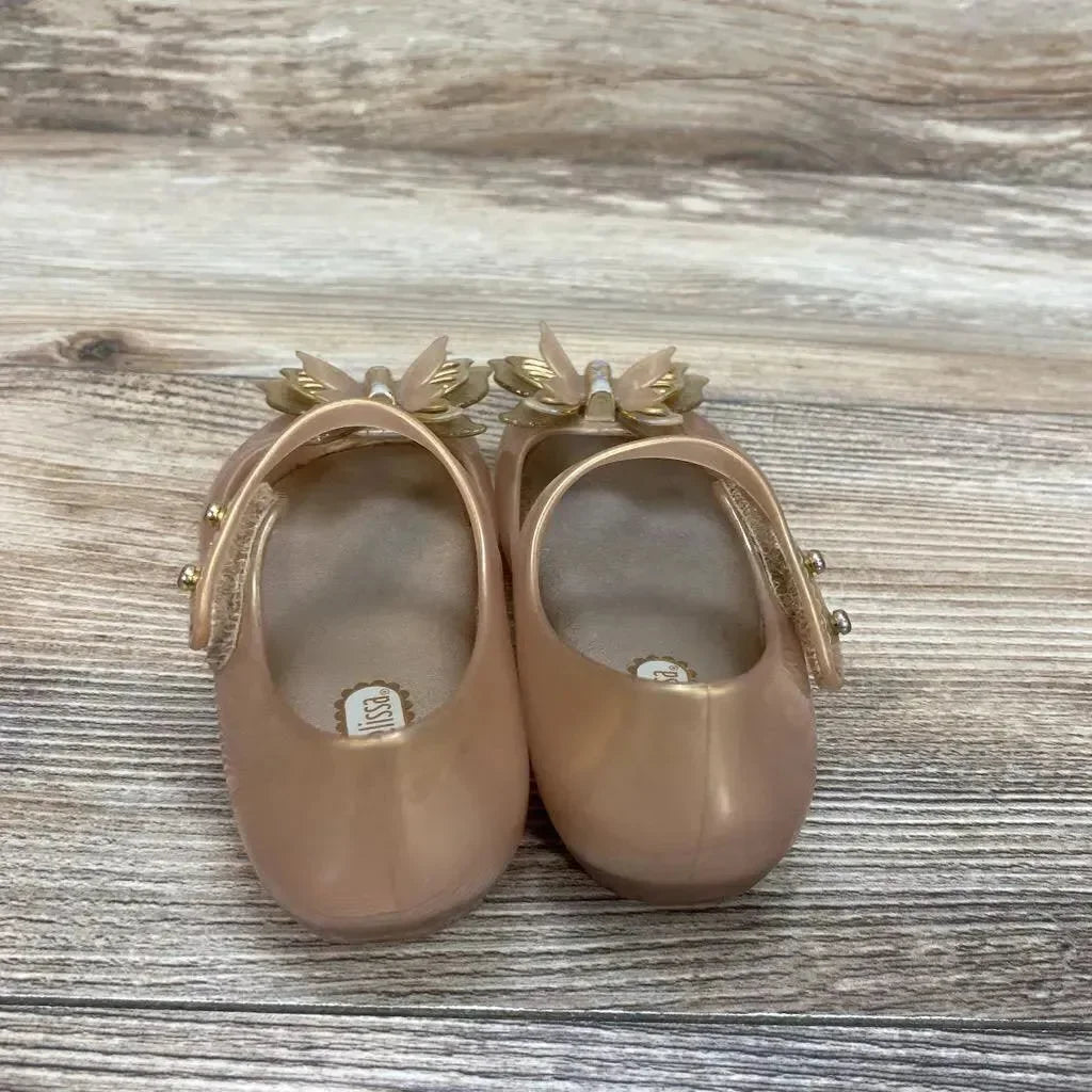 Mini Mellisa Mary Jane Butterfly Jelly Flats sz 7c - Me 'n Mommy To Be