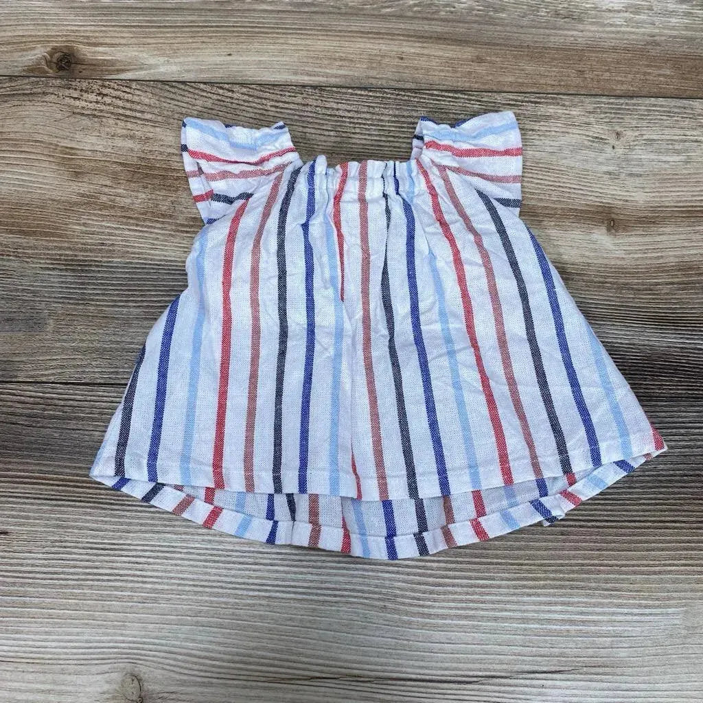 NEW Gap Kids Striped Linen Top sz 0-3m - Me 'n Mommy To Be