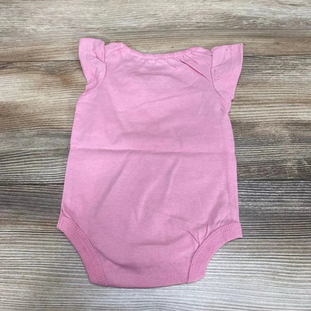 NEW Okie Dokie Ruffle Sleeve Floral Bodysuit sz NB - Me 'n Mommy To Be