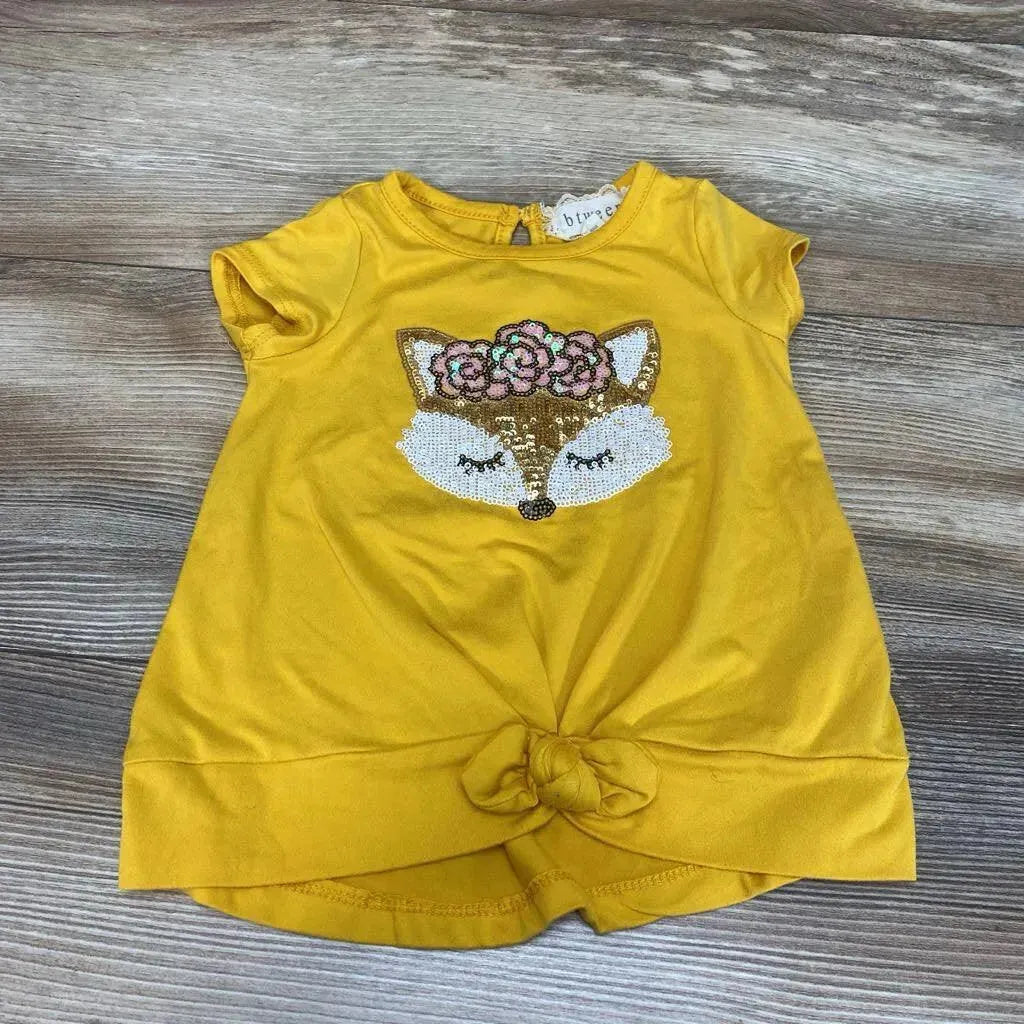 Btween Sequin Fox Shirt sz 12m - Me 'n Mommy To Be
