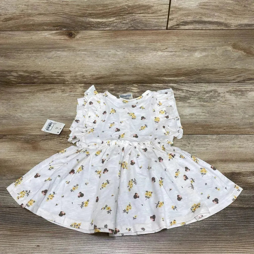 NEW Disney Junior Minnie Floral Henley Dress sz 12m - Me 'n Mommy To Be