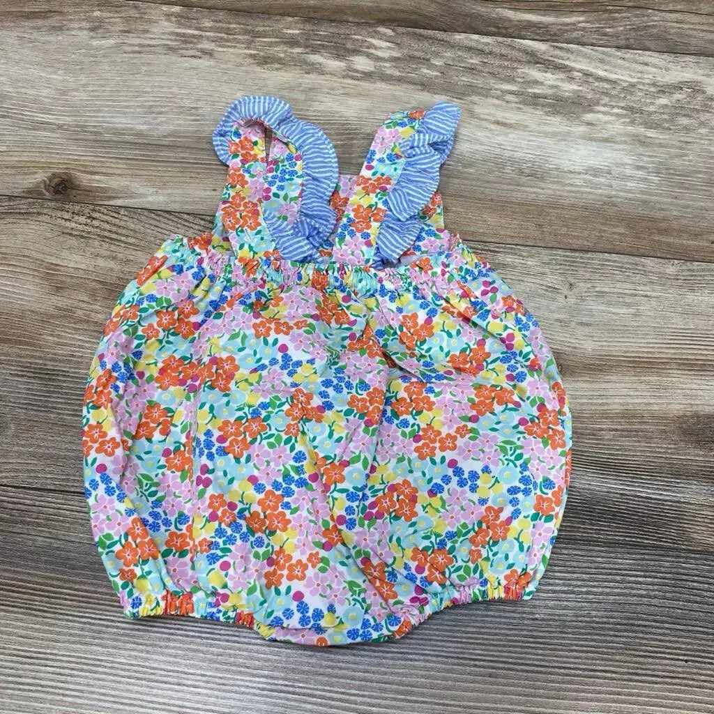 Baby Boden Floral Bubble Romper sz 3-6m - Me 'n Mommy To Be