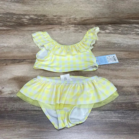 NEW Cat & Jack 2pc Gingham Bikini Set sz 2T - Me 'n Mommy To Be
