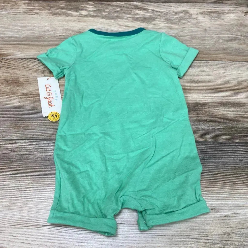 NEW Cat & Jack Growing Day By Day Romper sz 6-9m - Me 'n Mommy To Be