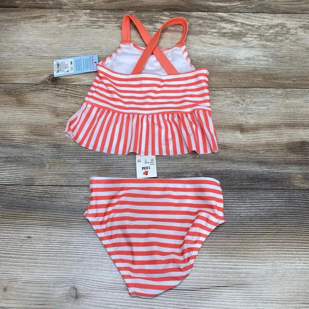 NEW Cat & Jack 2pc Striped Swimsuit sz 18m - Me 'n Mommy To Be