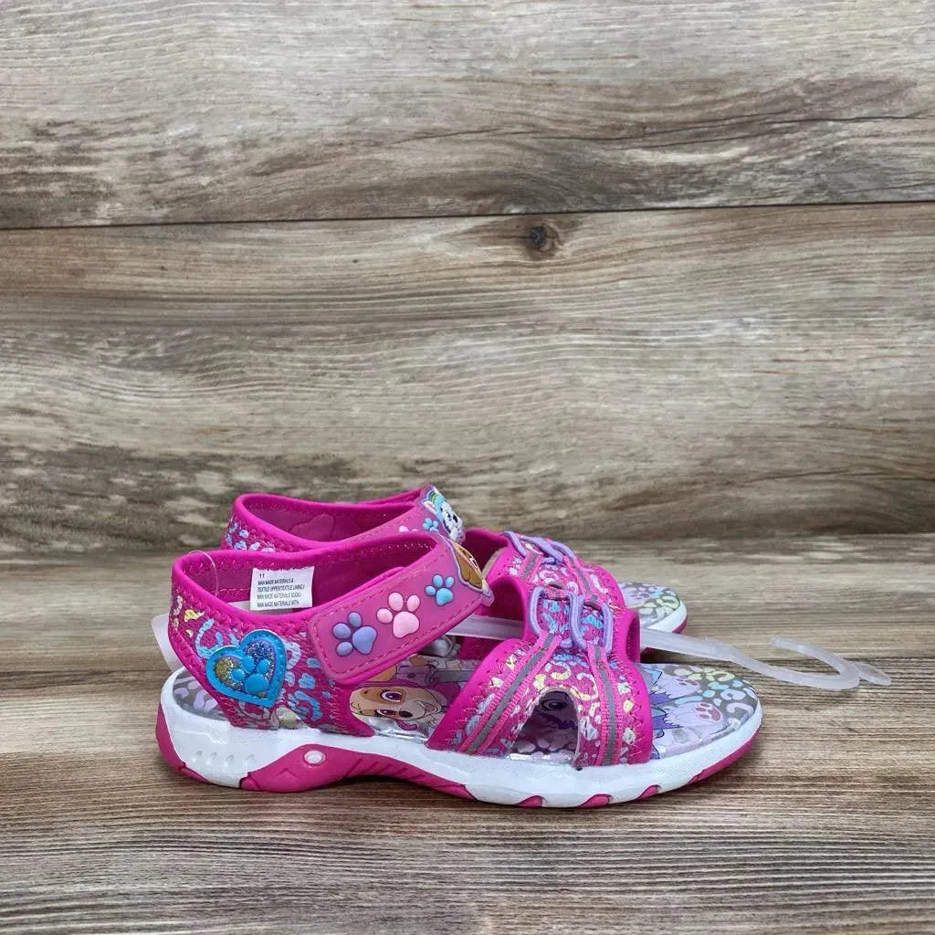 NEW Paw Patrol Adventure Ankle Strap Sandals sz 11c - Me 'n Mommy To Be
